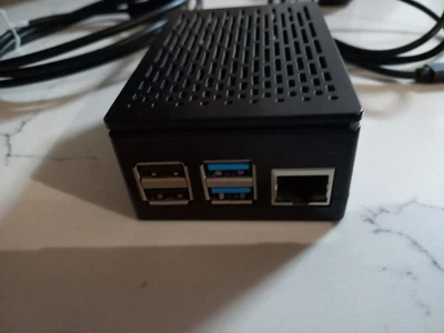 $195 • Buy Raspberry Pi 4 4gb Model B+ Assembled In Case + Large 5cm Fan