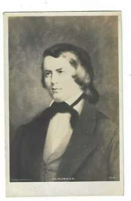 Schumann Composer Classical Music Postcard. • £1.99