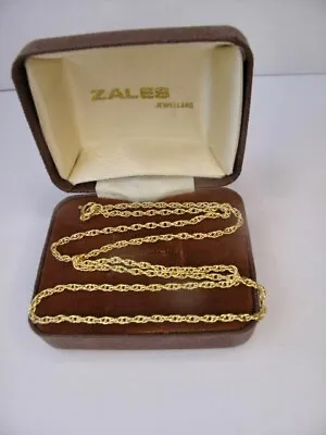 New 14ct 14k GOLD FILLED 18 Inch Rope 585 Chain 2mm Necklace Jewellery 2.8g • £10