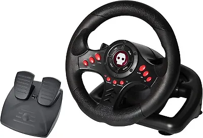 £39.97 • Buy NUMSKULL RACING STEERING WHEEL And PEDALS For XBOX ONE PS4 PS3 PC Boxed