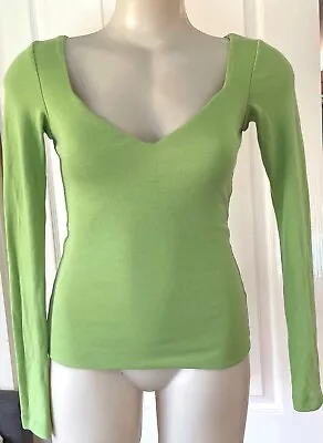 KOOKAI 100% Wool Long Sleeve Top Size 0 • $23