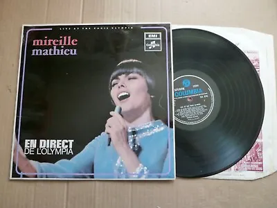 Mireille Mathieu - Live At The Paris Olympia (en Direct De L'olympia)  Vinyl Lp  • $6.30