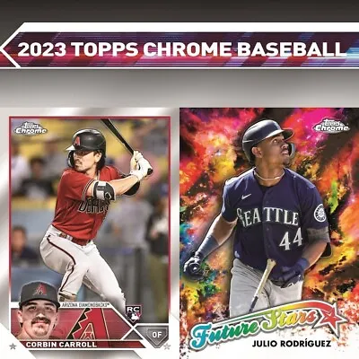 2023 Topps Chrome Parallels Autos Parallels & Inserts - Free Shipping • $6.98