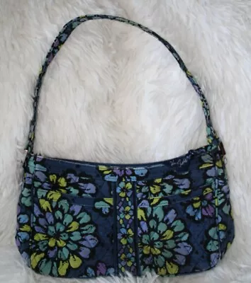 Vera Bradley Indigo Pop Cassidy Bag Shoulder Bag Purse (Blue Green Purple) • $19.99