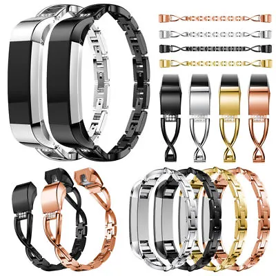 $14.99 • Buy For Fitbit Alta / Alta HR  Replacement Alloy Bracelet Wrist Watch Band Strap 