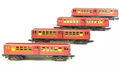 MTH 30-2448-1 Lo-V Subway Set Metropolitan Red W/protosound 2 LN • $524.99