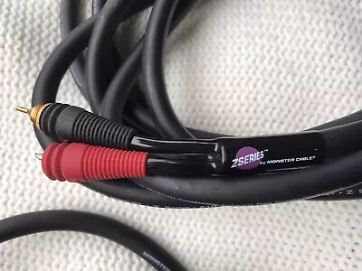 Pair Of Monster Z1R Reference Cables. 15 Feet Each Missing 1 Pin • $165