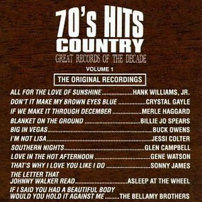 Various Artists - 70's Country Hits 1 / Various [New CD] Alliance MOD • £16.99