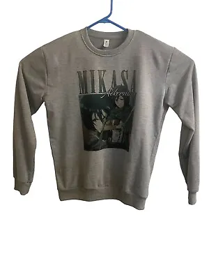 Mikasa Ackerman Pullover LongSleeve Shirt Sweater  • $19.99