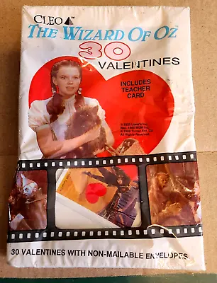 Vintage Cleo Wizard Of Oz Valentine Cards Sealed Box Of 30 Cards • $24.99