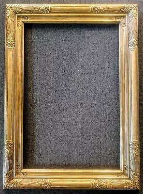 Fabulous Carved Newcomb Macklin Period Frame In Gold Leaf 24  X 36  Excellent  • $17000