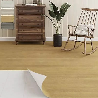 Vinyl Flooring Roll Peel And Stick - 15.7  X 393.7  (43 Sq.Ft) | Removable Se... • $73.49