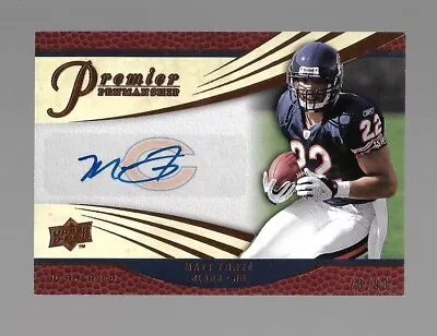 2008 Upper Deck Premier Matt Forte RC Auto #20/99 • $15.99