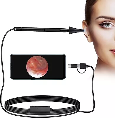 3.9mm Ultra-Thin Portable USB Digital Otoscope Camera With Carrying Case NEW-AU • $58.99