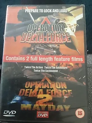 Operation Delta Force 1 & 2 Mayday DVD Action & Adventure (2002) -region 2. • £3.80