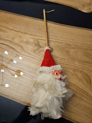 RARE Holt Howard Christmas Santa Feather DUSTER VINTAGE Japan Felt Christmas MCM • $99.99