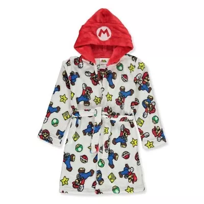 New Super Mario Bros Bathrobe Bath Robe Pajamas 10 • $25.99