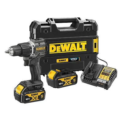 Dewalt Limited Edition Brushless Combi Drill 18V XR 100th Anniversary DCD100P2T • £179.99