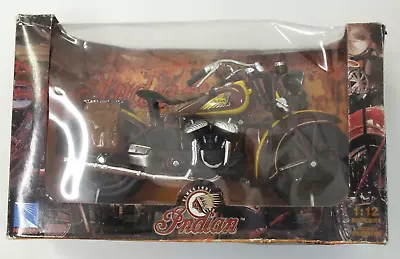 New Ray 1934 Sport Scout Indian Motorcycle 1:12 Scale Die Cast With Plastic • $9.99