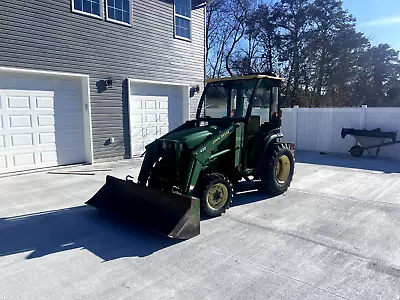 John Deere 4310 Tractor With 420 Loader Bucket • $14350