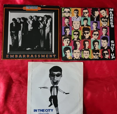 £9.99 • Buy 8 X 7  Vinyl Records Madness, Blondie, The Jam, Bad Manners 1970's & 80's Ska