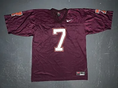 Vintage Michael Vick Virginia Tech Jersey Men’s Size Medium Team Nike • $69.95