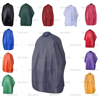 £6.99 • Buy Hair Cutting Barber Hairdresser Unisex Gown Cape Apron PARACHUTE 100 CM X 110 CM