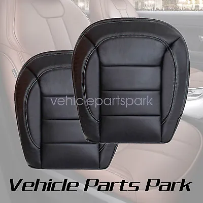 For 2014 2015 Mercedes Benz ML350 Driver & Passenger Bottom Seat Cover Black US • $86.19