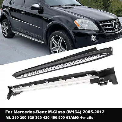 Side Step Bar For 05-12 Mercedes Benz M-Class W164 ML350 320 500 Running Boards • $248.68