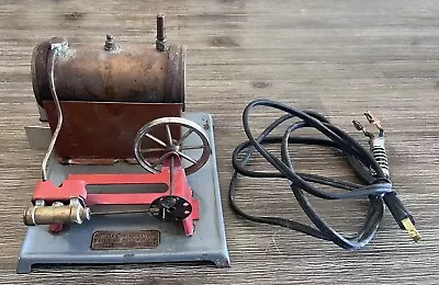 Vintage Weeden Tin & Copper Boiler Steam Engine Toy Model 903 W/ Cord L@@K • $9.99