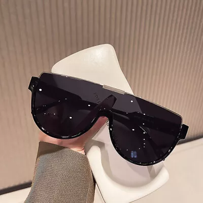 New Style Designer Sunglasses Women Ladies Fashion Vintage Half Frame Glasses UK • £6.99