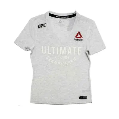 New Reebok UFC Fight Night Champ Walkout Jersey Women's Training T-shirt • £34.67