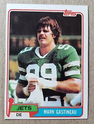 1981 Topps Mark Gastineau RC #342 New York Jets Rookie • $6.26