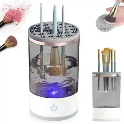 Electric Makeup Brush Cleaner Automatic Cosmetic Brushes Cleaning Machine • $12.98