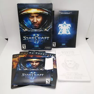 StarCraft II: Wings Of Liberty (Windows/Mac 2010) CIB Complete In Box W Manual  • $7.99