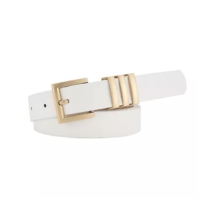 Belt Man Women's Thin Waist Belt Senior Sense Fashion All Off The Wall Belt • $15.47