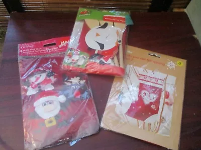 £4.99 • Buy Childrens Christmas Card Making Kits And Crafts Pom Pom, Stocking (NEW)