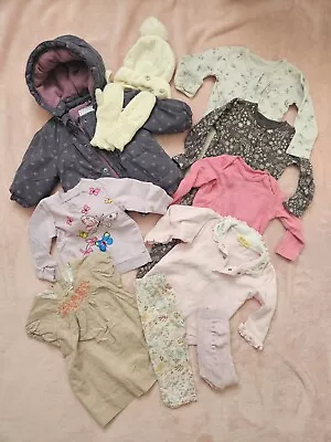 Baby Bundle Set 12 Pieces Clothes Baby Girl 6-9 Months • £2