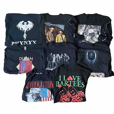 Huge Band Music T Shirt Lot Metal Rock Hip Hop Country Jay-Z FGL Size M/L Rare • $44.99