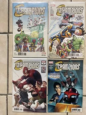 Champions 1 2 6 7 Marvel Comics 2016 2017 • $10