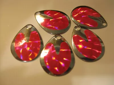 #3 Colorado Spinner Blades Holographic $1.85 For 5 Of Same Color (Pink) • $1.85