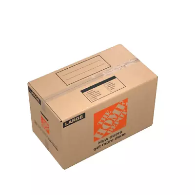 27 In. L X 15 In. W X 16 In. D Large Moving Box With Handles (10-Pack) • $29.65