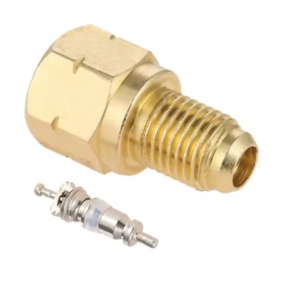 Brass Vacuum Pump Adapter Replacement HQ For R1234yf To R12 Refrigerant System • $7.69