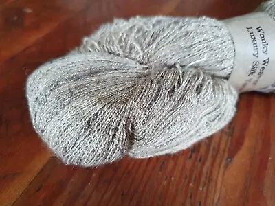 Tussar Katia Pure Silk Yarn (Lace Weight – 20/2Nm) – 100g  • £20