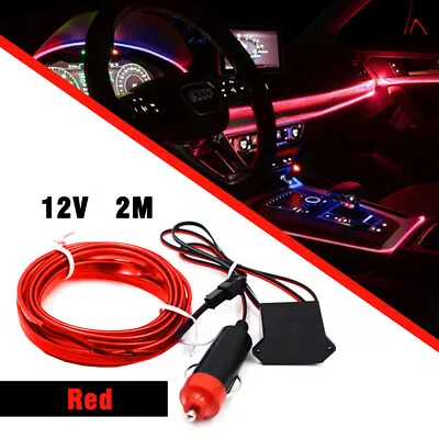 Fashion Red Flexible LED Strip Light Waterproof For Car Truck Boat US 2M/78.74In • $8.16