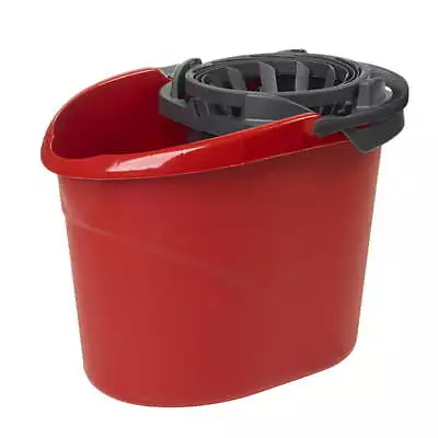 O-Cedar QuickWring Bucket 2.5 Gallon Mop Bucket With Wringer Red • $11.99