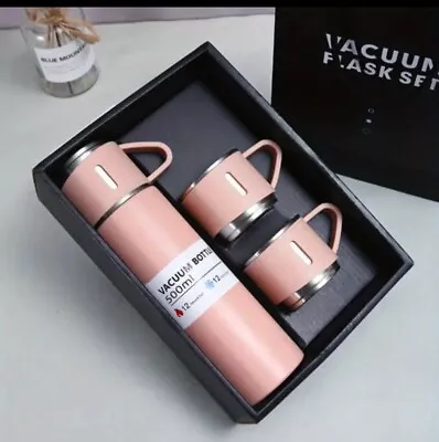 500ml  Small Vacuum Insulated Flask Pink • £12.90