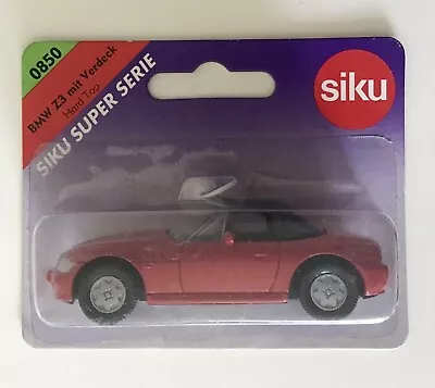 Siku BMW Z3 Red Hard Top 1/64 Super Serie 0850 New • $14.91