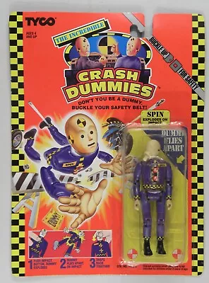 Vintage 1991 Tyco Incredible Crash Test Dummies Dummy Spin Read • $69.99