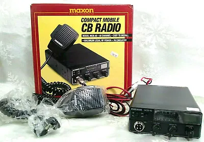 $58.97 • Buy MAXON Mobile CB Radio MCB-40 40 Channel S/RF Power Meter Auto Noise Limiter NOS